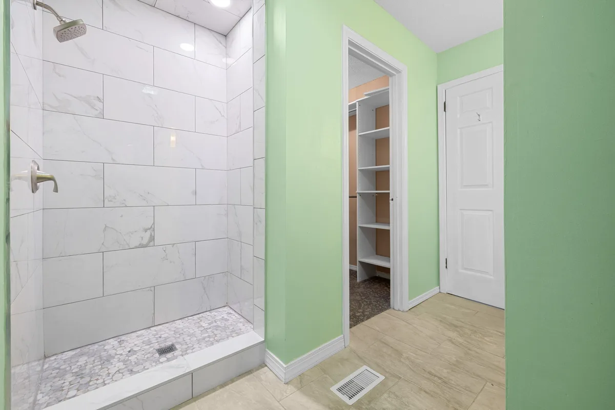 master bathroom closet after